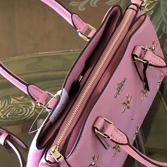 NWT Coach Disney Mini Studded sage handbag&wallet - Picture 2 of 8